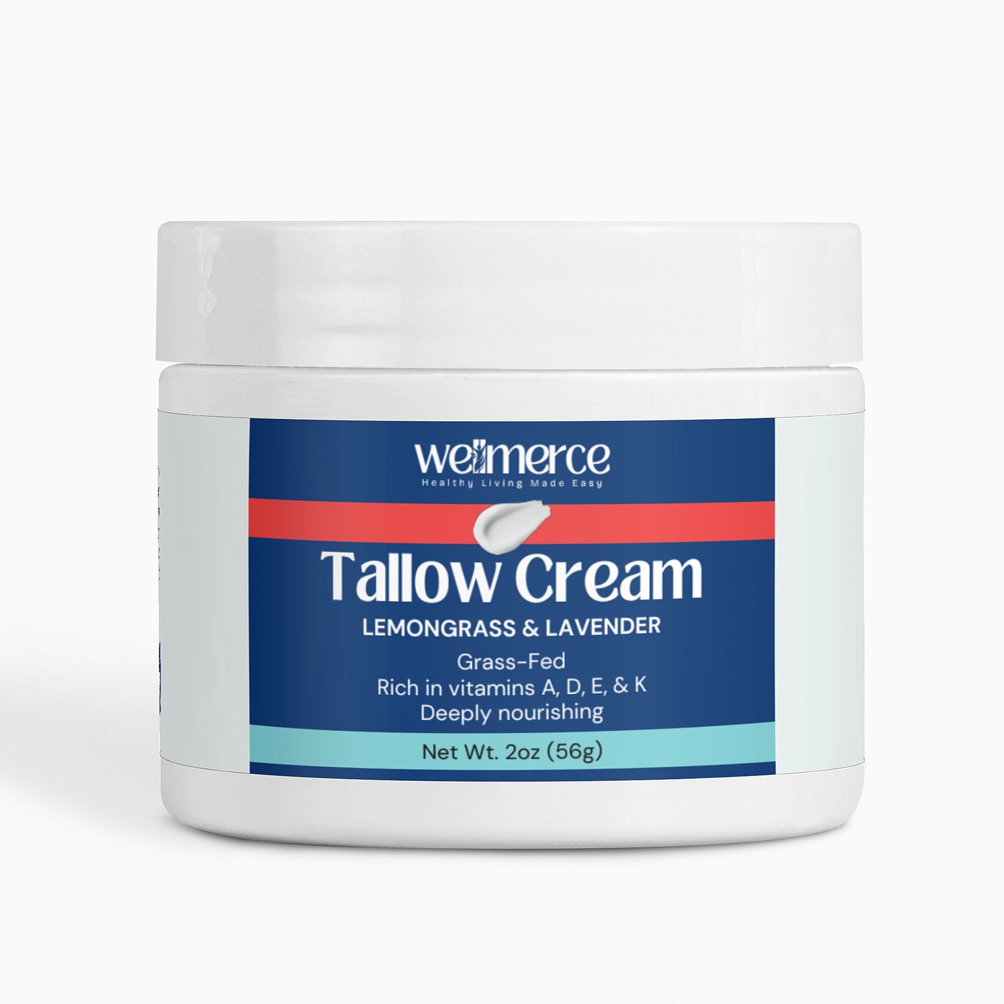 Tallow Cream Lemongrass & Lavender