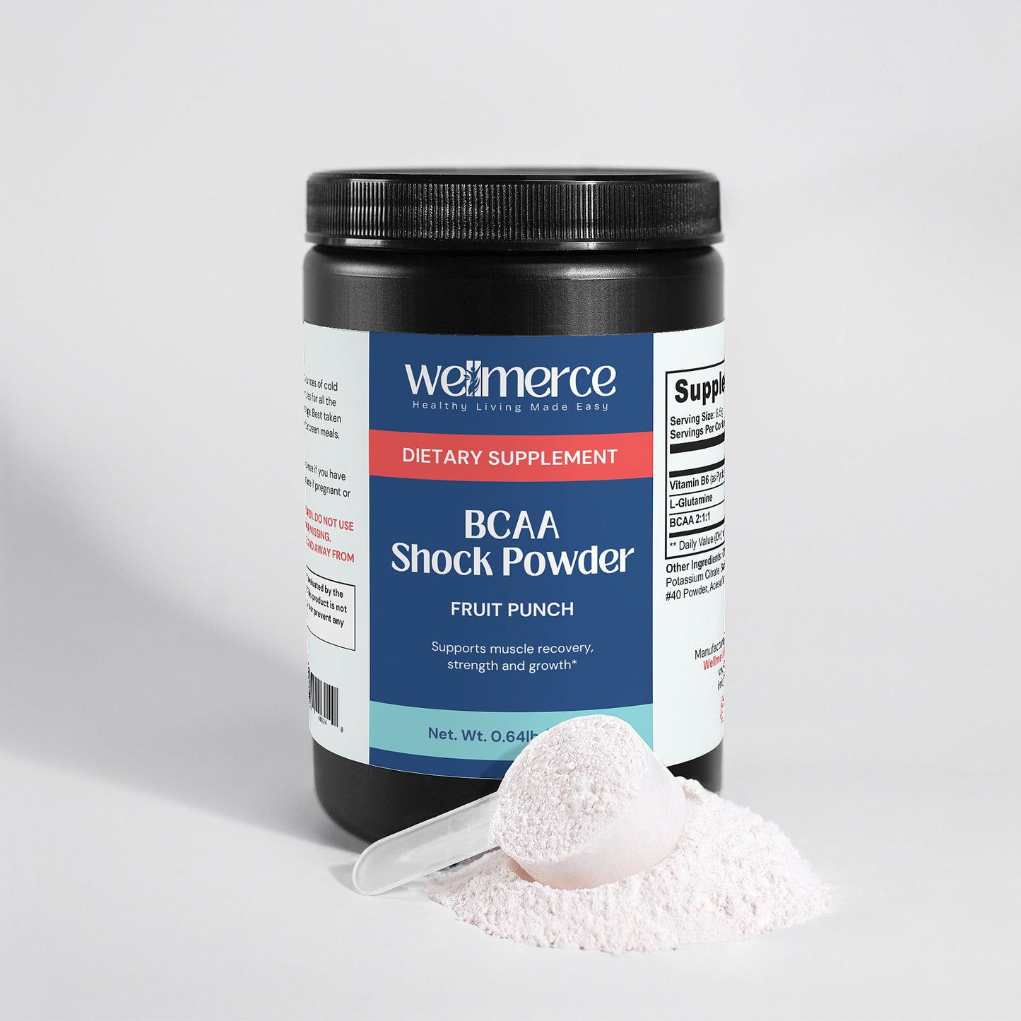 BCAA Shock Powder (Fruit Punch)